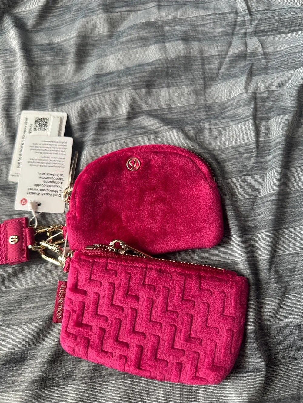 Lululemon Dual Pouch Berry Rumble NWT